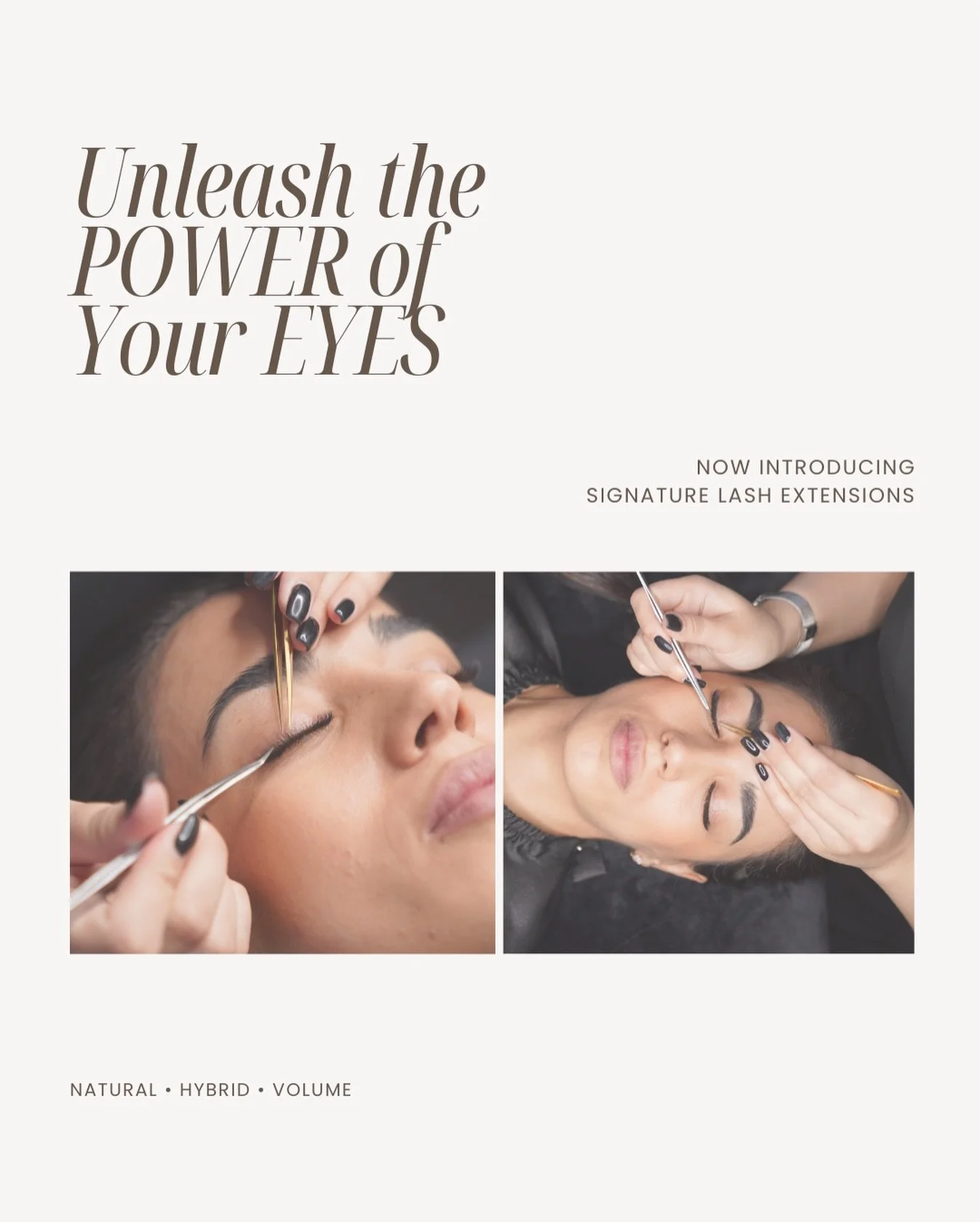 Effortless definition. Customized for your eyes.

We are now offering signature lash extensions, designed to enhance your natural features with precision and care.

Book with Kassandra via the link in our bio or call/text 305.665.5594.

#KorraAesthet