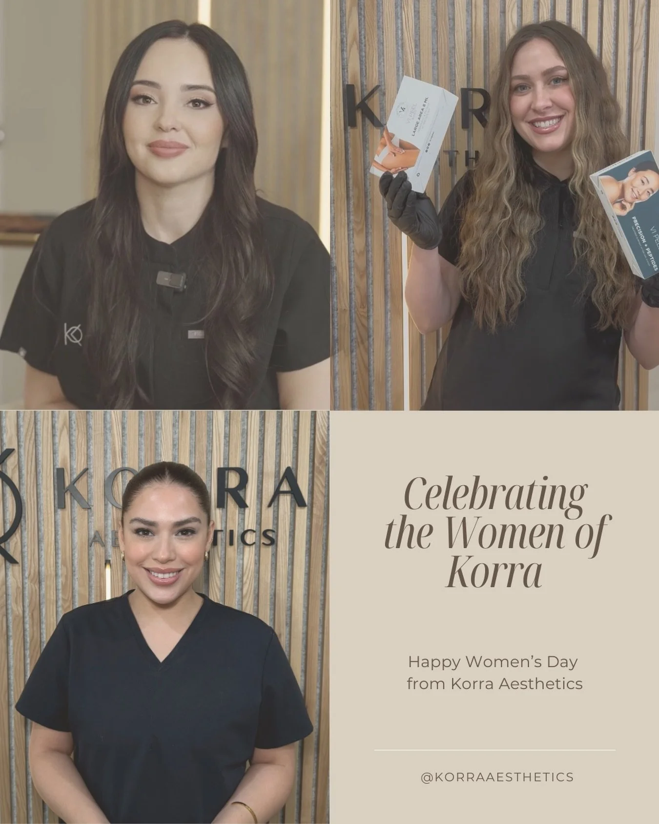 Happy International Women&rsquo;s Day 💜

Today we celebrate the incredible women who make Korra Aesthetics what it is. 

We are forever grateful to be able to work with each other (an extremely talented and collaborative team), our inspiring clients