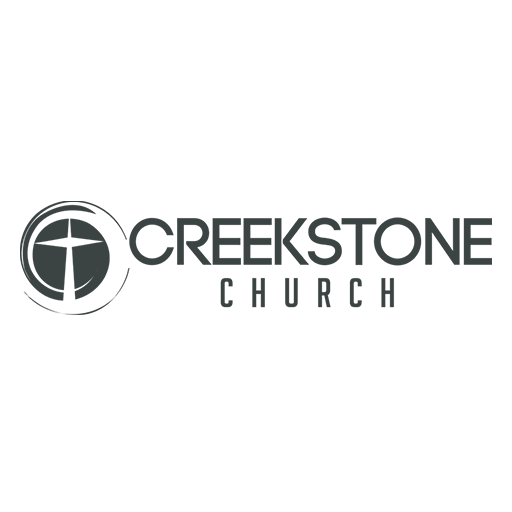 Logo of Creekstone Church with a compass design.