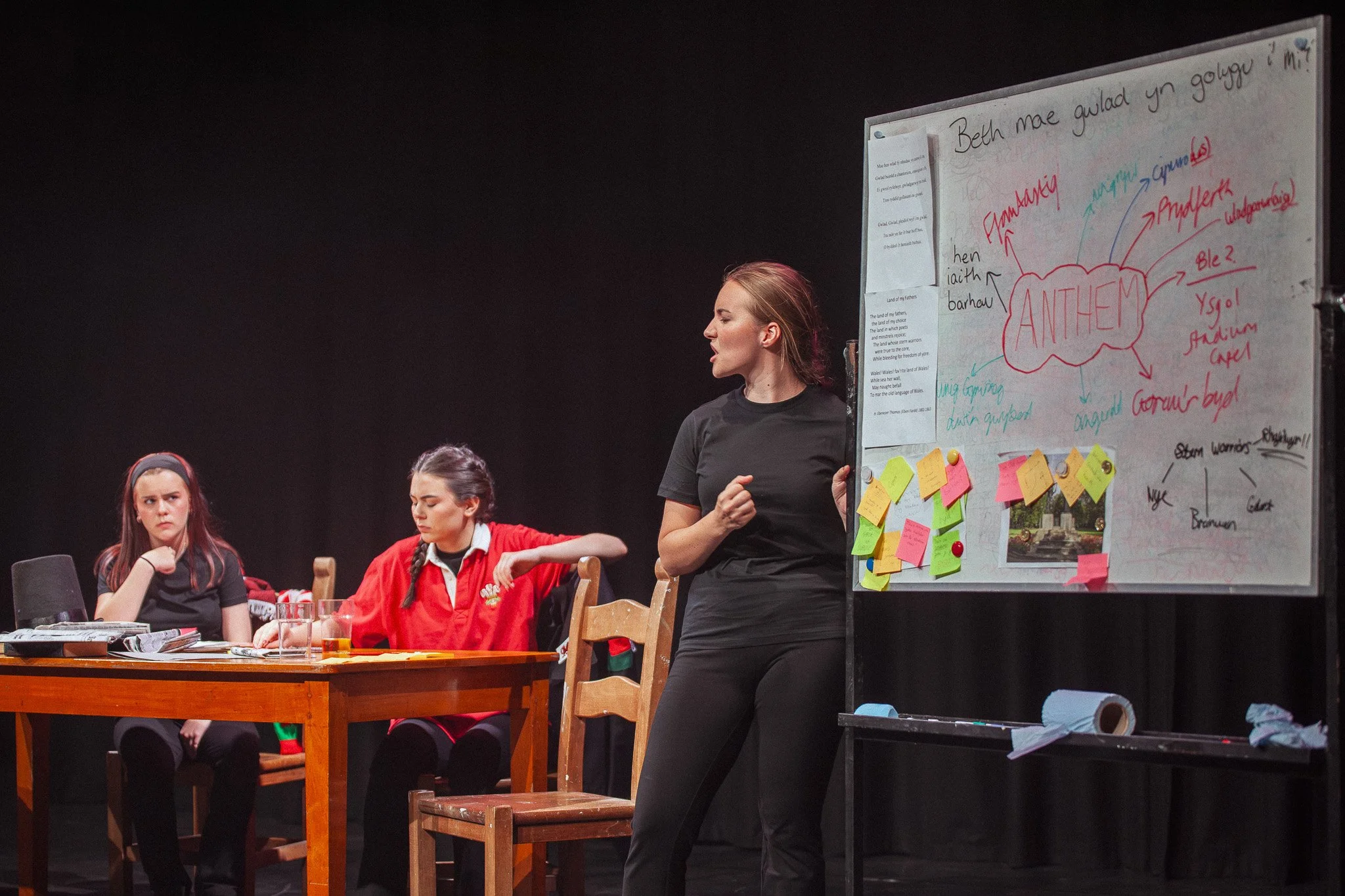 GWLAD! GWLAD! Dress Rehearsal - Photo by Chloe Michelle