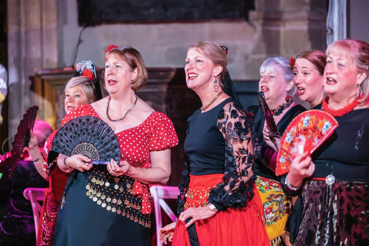 Sue Moreman, Jane Watts chorus and dancer Theresa.jpeg