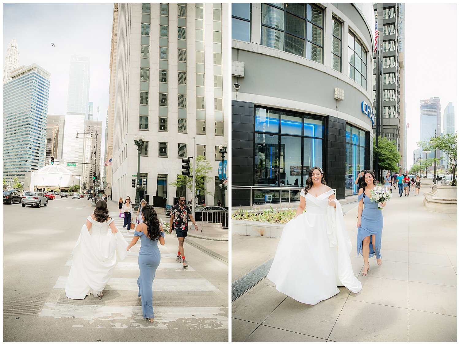 renaissance downtown chicago wedding photo