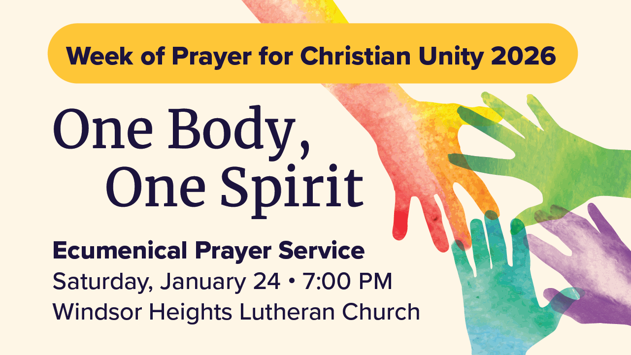 Prayer Service: Week of Prayer for Christian Unity