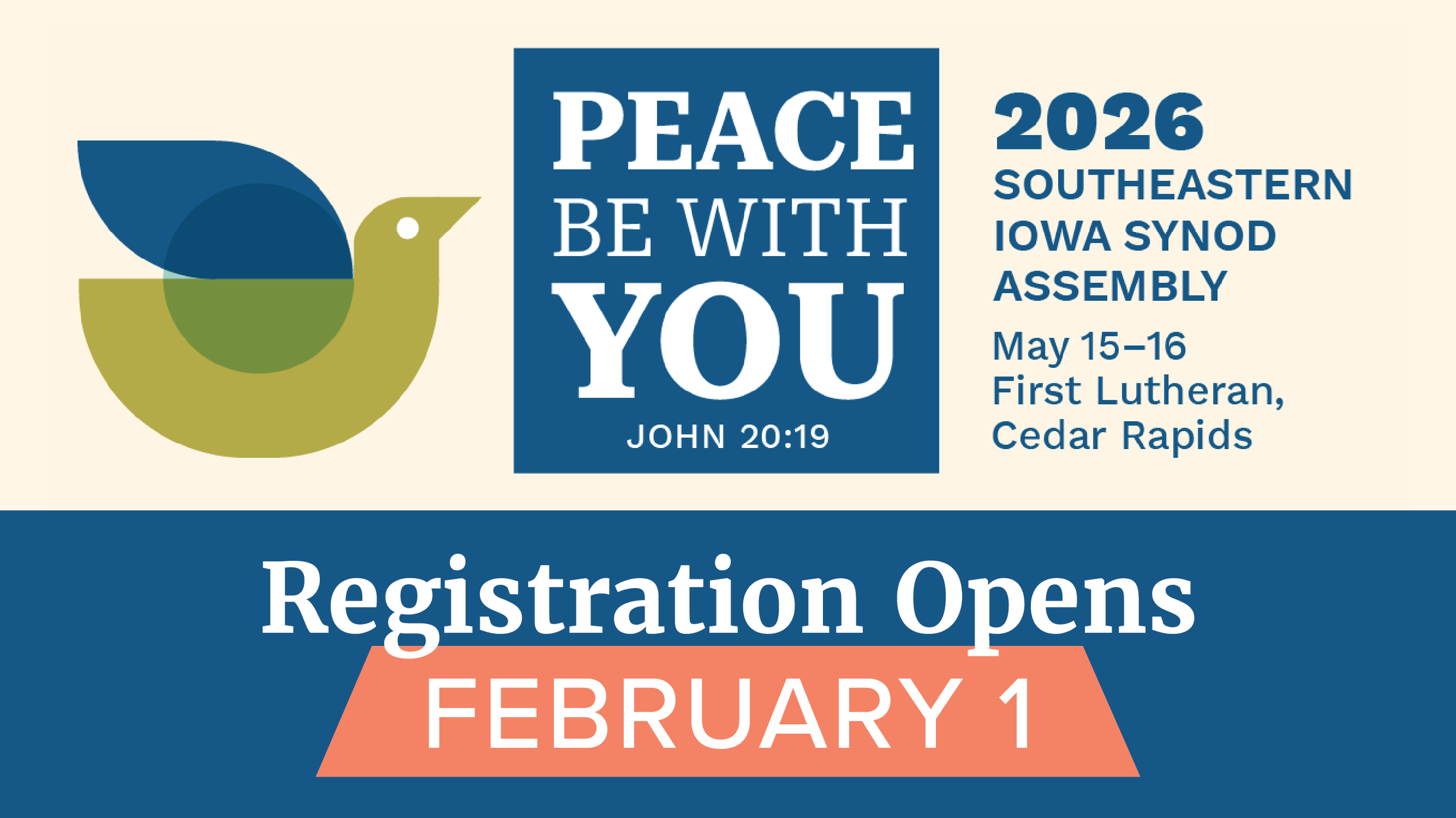 2026 Synod Assembly Registration Open