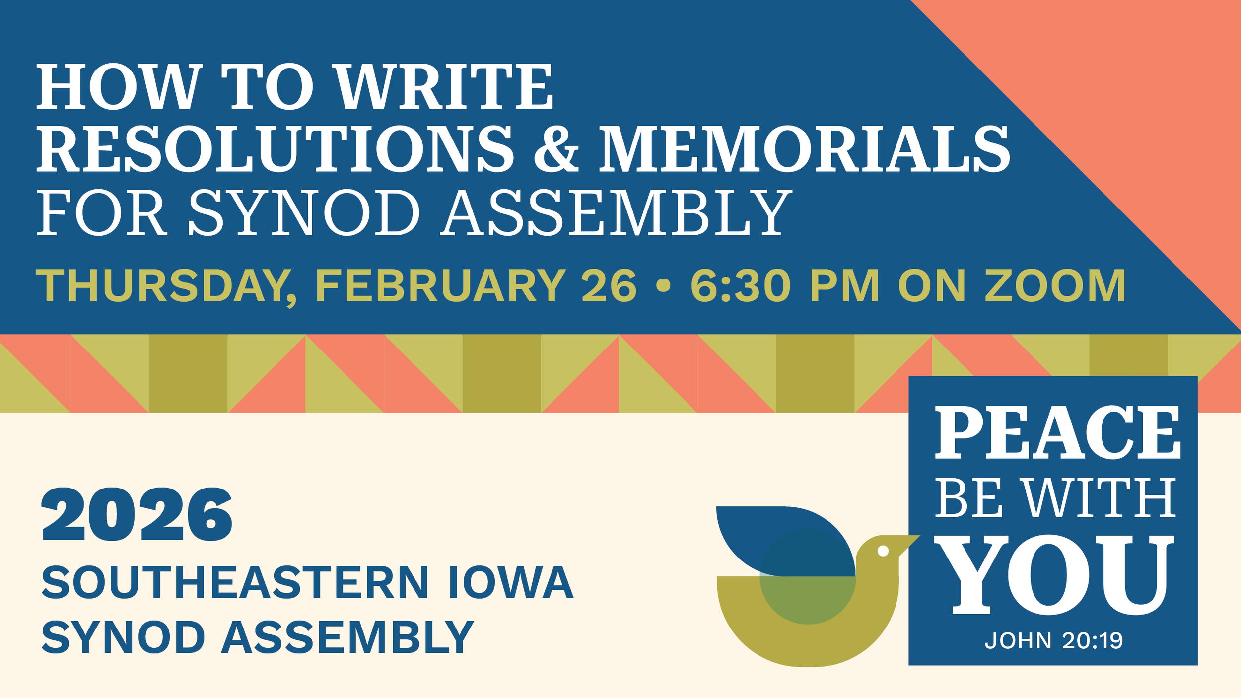 How to Write Resolutions &amp; Memorials for Synod Assembly