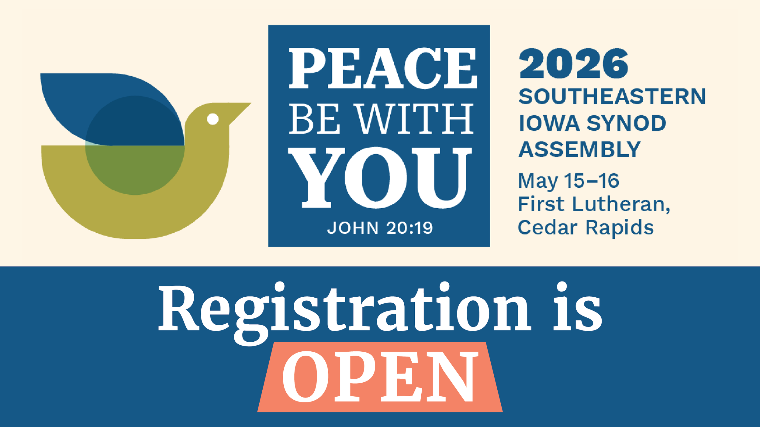 2026 Synod Assembly Registration Open