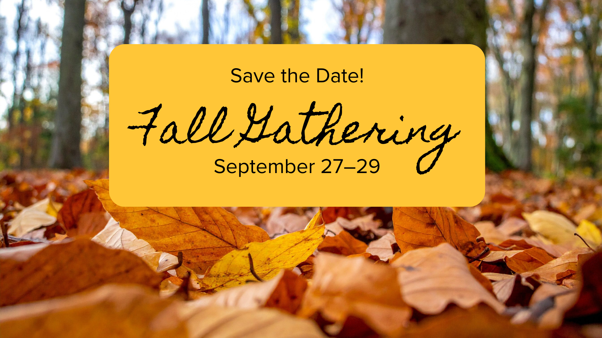 Fall Gathering
