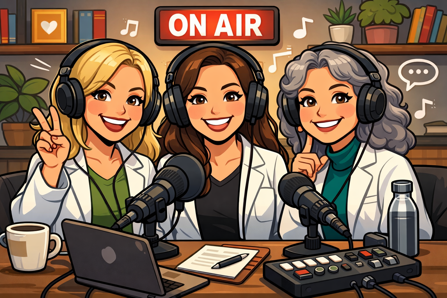 Rocking the Podcast Vibe…