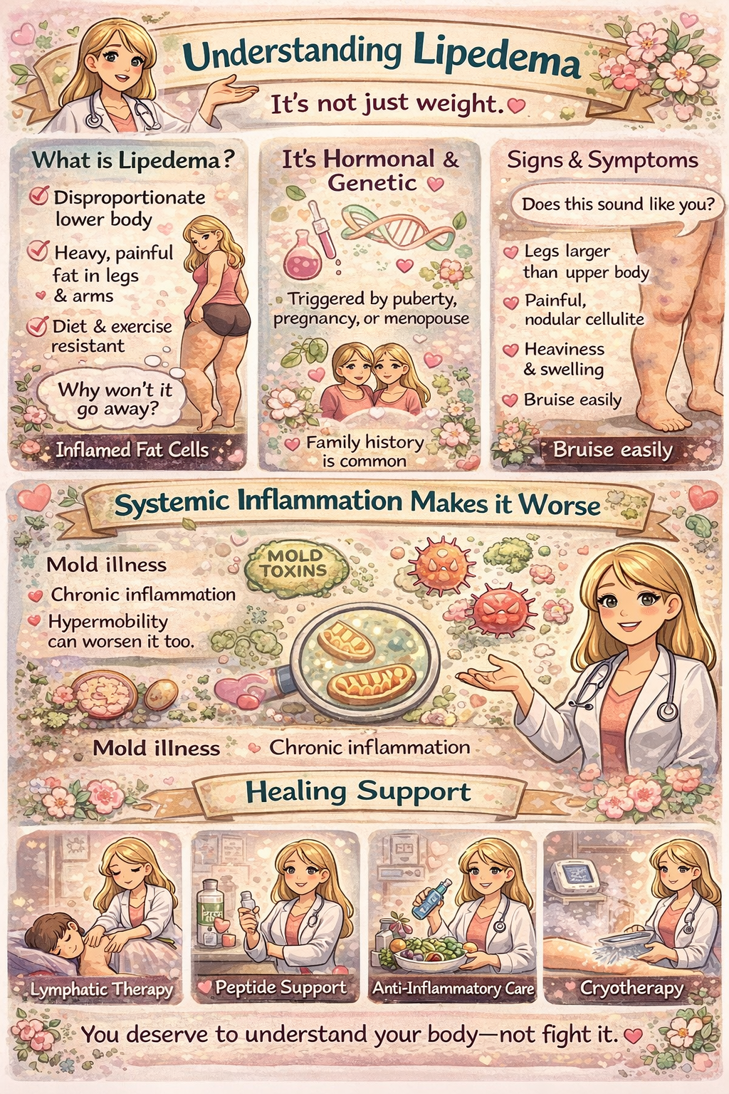 Lipidema: When It’s Not “Just Weight”