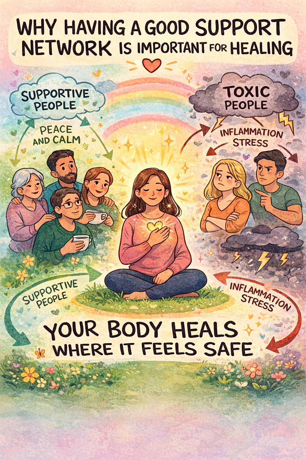 Healing Requires Safety: Why Your Support Network Matters More Than You Think