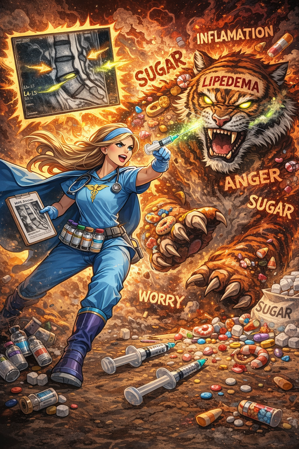 Fighting the Lipedema Tiger…