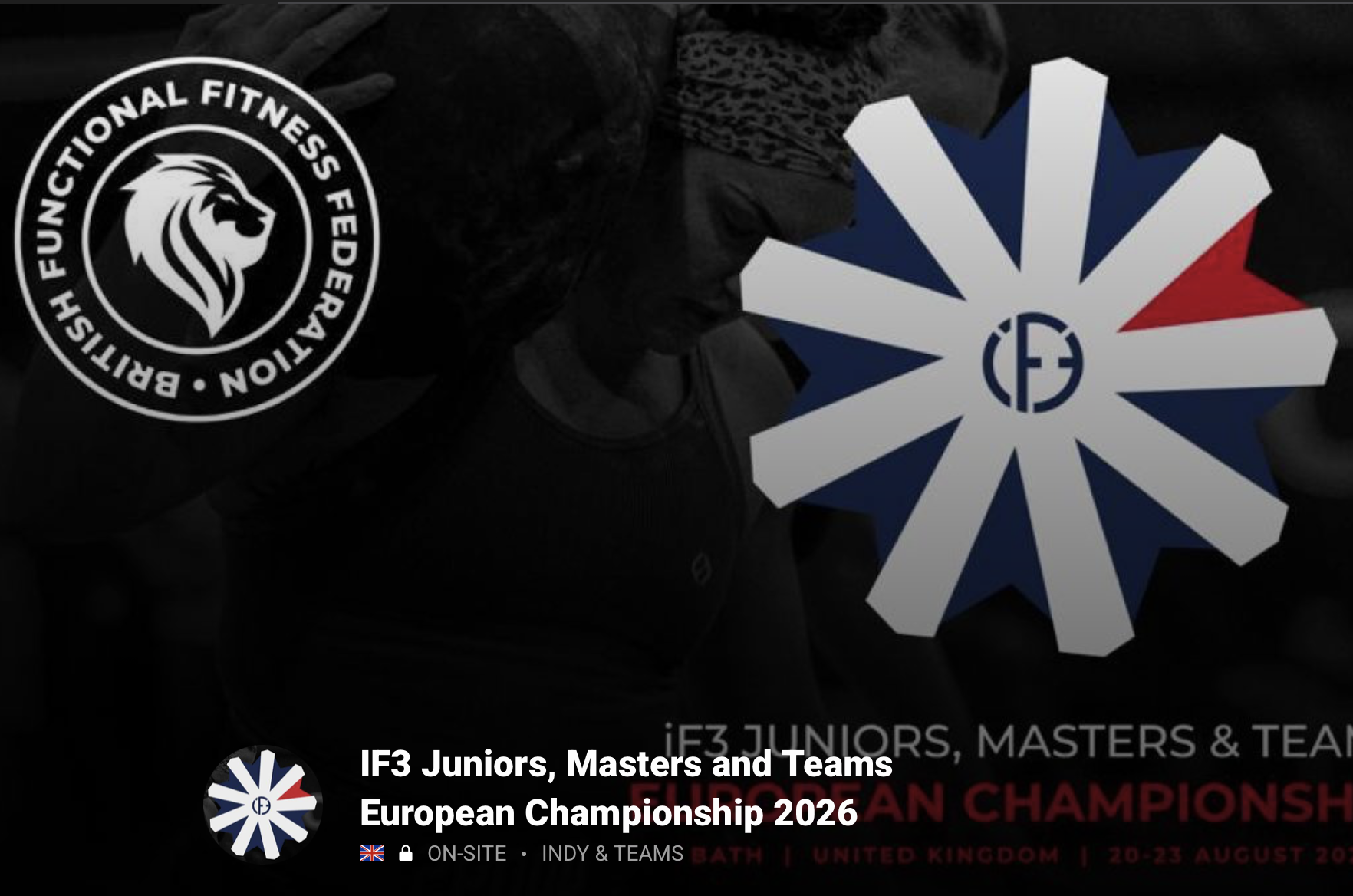 IF3 Masters, Juniors and Teams European Championship 2026