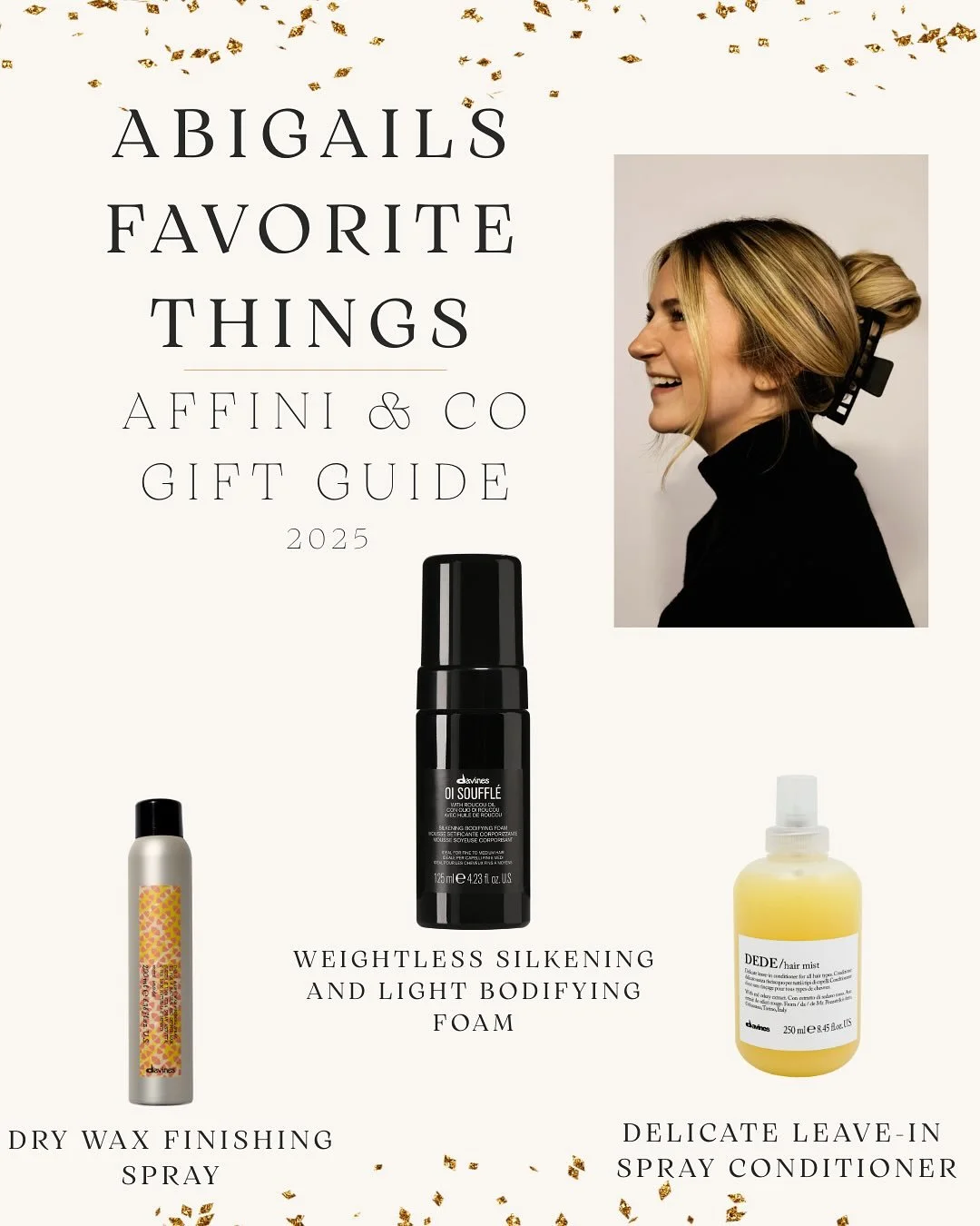 A few of @hairbyabigailgrace &lsquo;s favorite things&hellip; and yes, they belong in your routine! 

Swipe for details ➡️