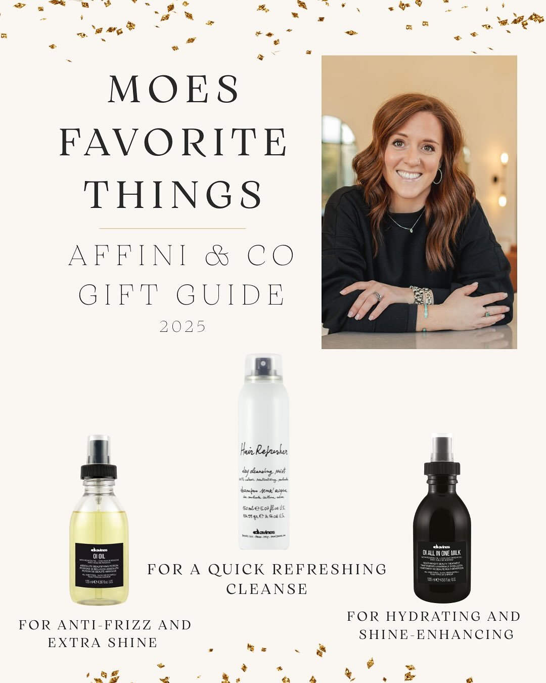 Today&rsquo;s &ldquo;Favorite Things&rdquo; are Moe&rsquo;s go to products!! This is a powerhouse lineup for conditioning, moisture and fresh hair! Is one of your faves on her list!?

 ➡️ to get the breakdown on each product!