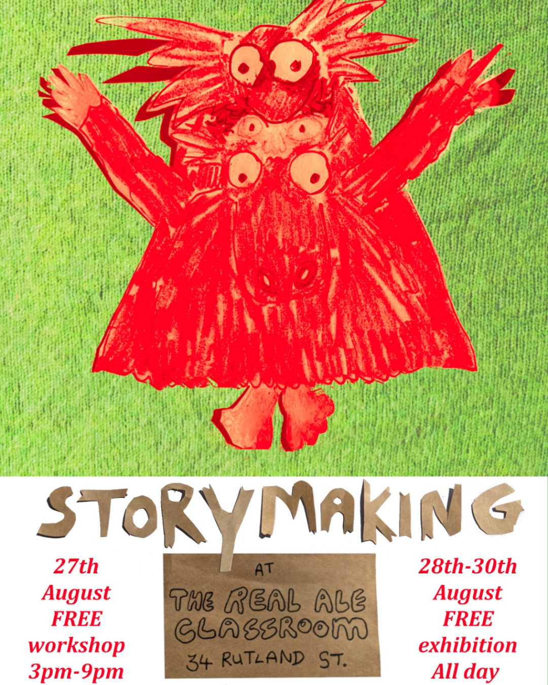 STORYMAKING | Weds 27th - Sat 30th Aug