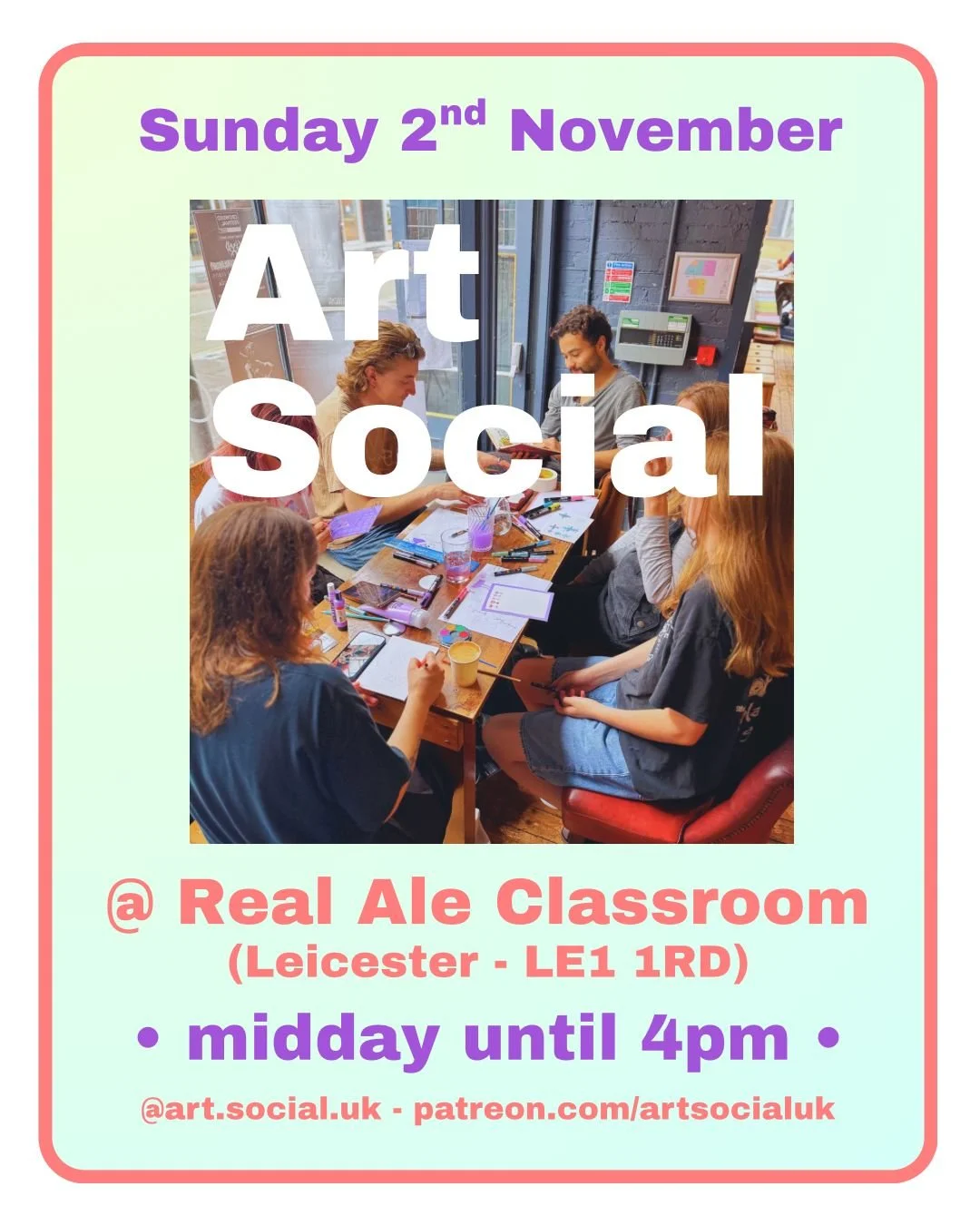 ART SOCIAL | Sun 2nd Nov