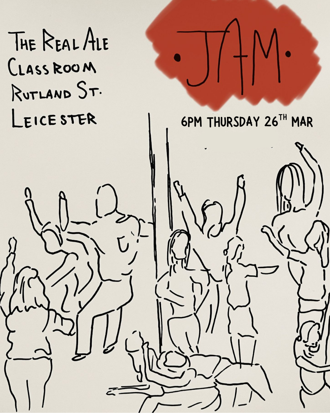 JAM: Mark Making with Tilly Wheatley | Thurs 26th Mar