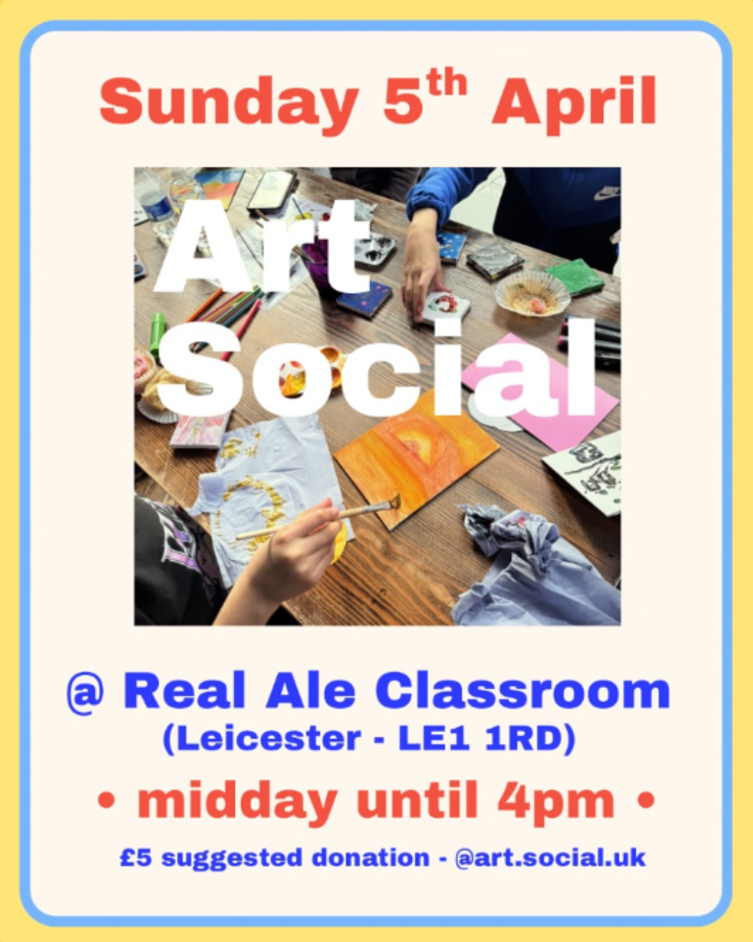 ART SOCIAL | Sun 5th Apr