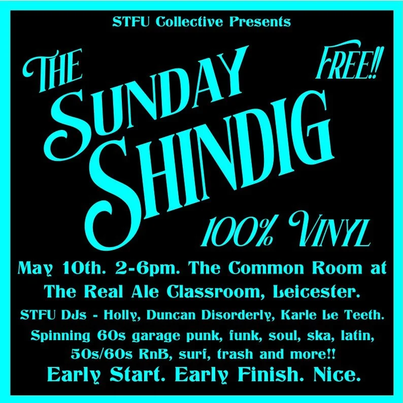 SUNDAY SHINDIG | Sun 10th May