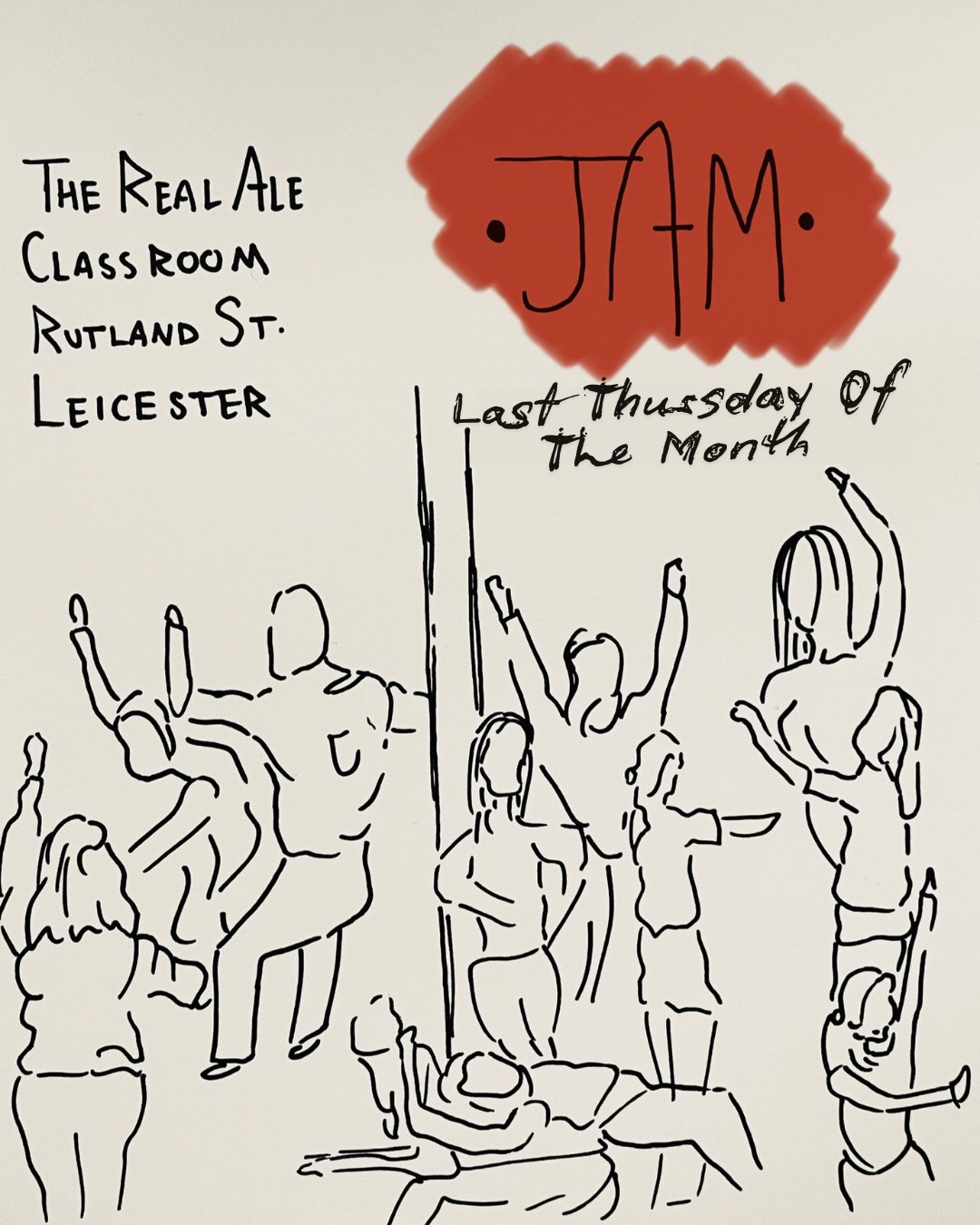 Thursday 27th August - JAM @ 7pm