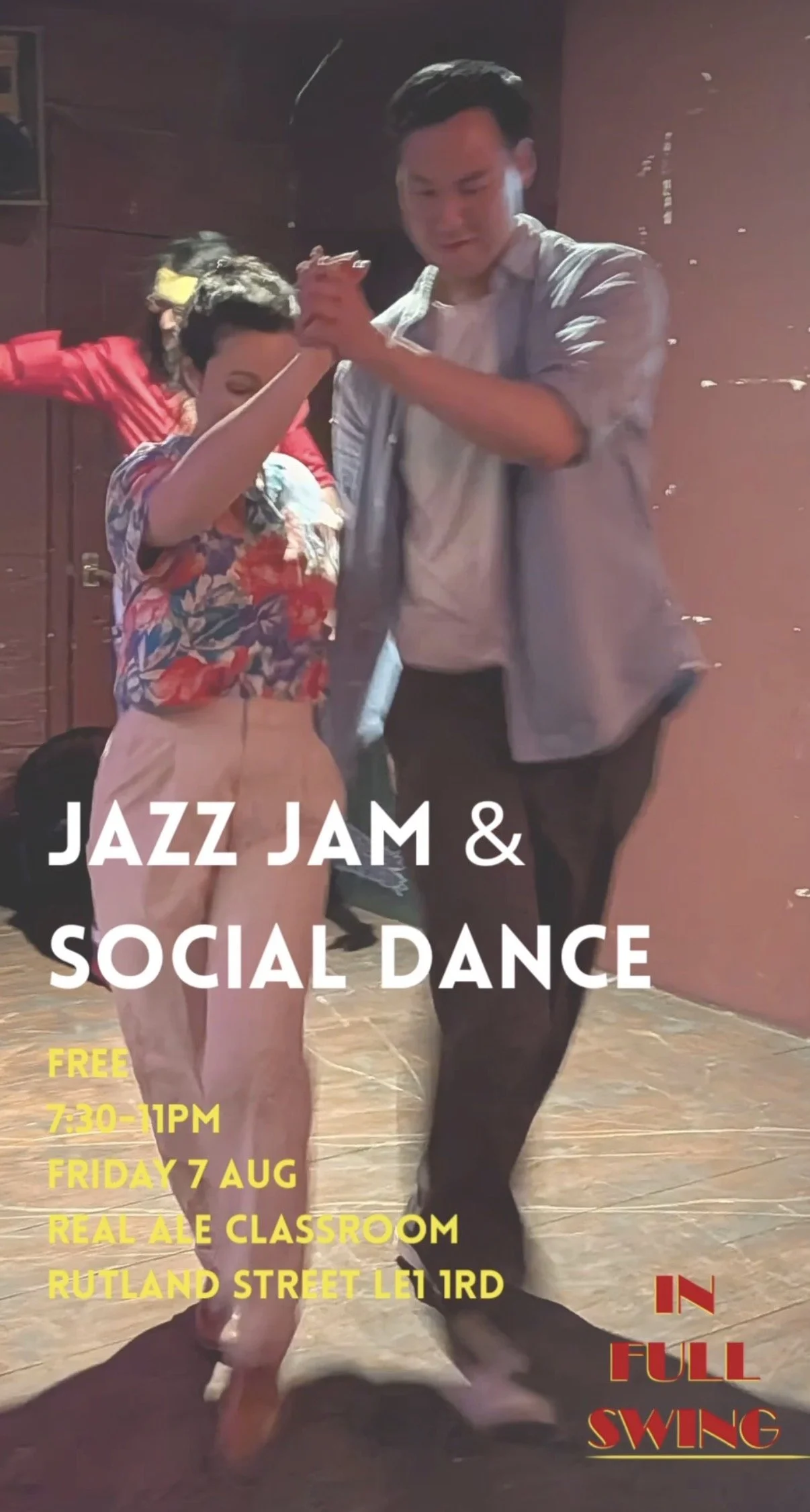 Friday 7th August -  In Full Swing @ 7pm