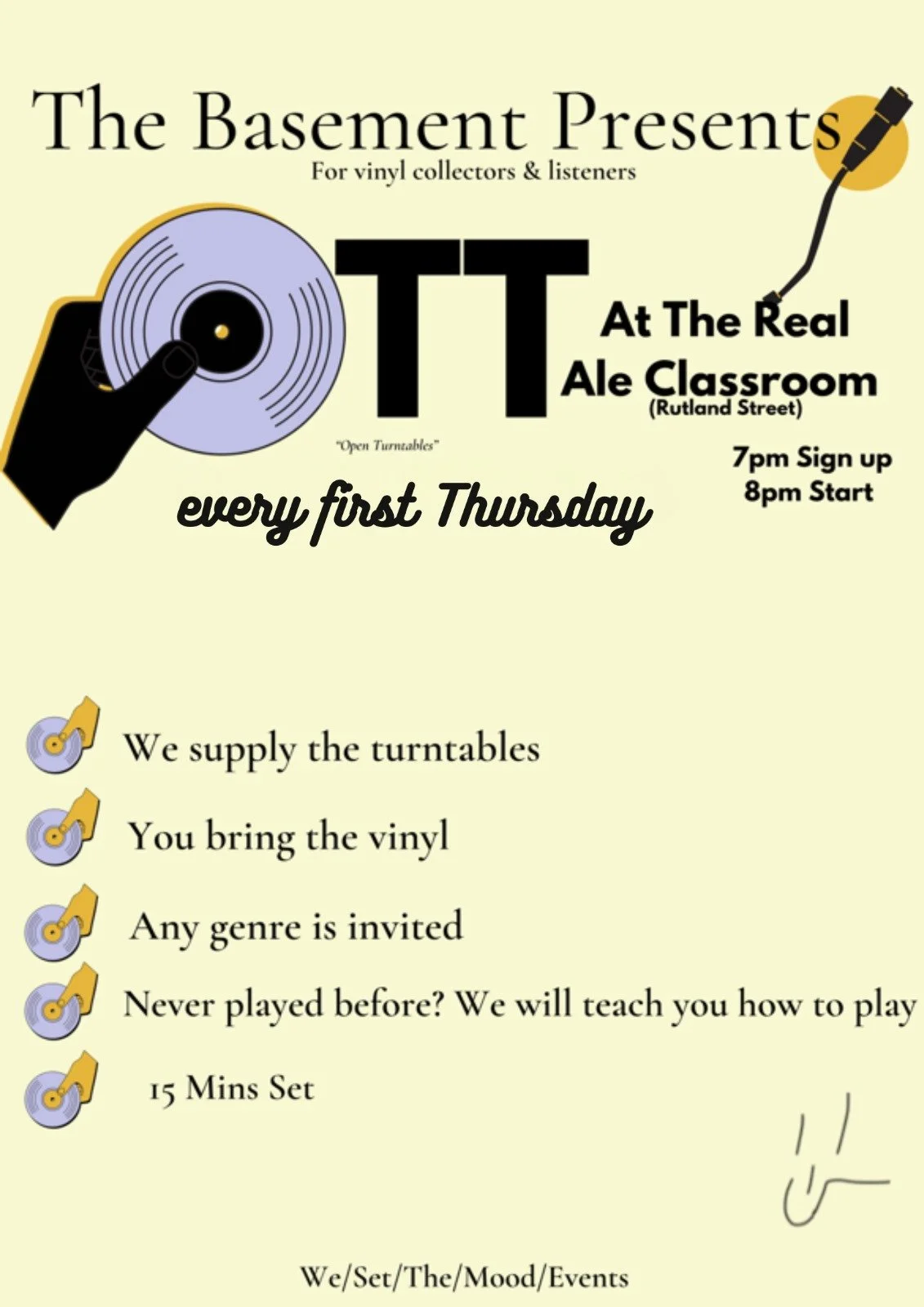 Thursday 6th August - OTT With The Basement Presents @ 8pm