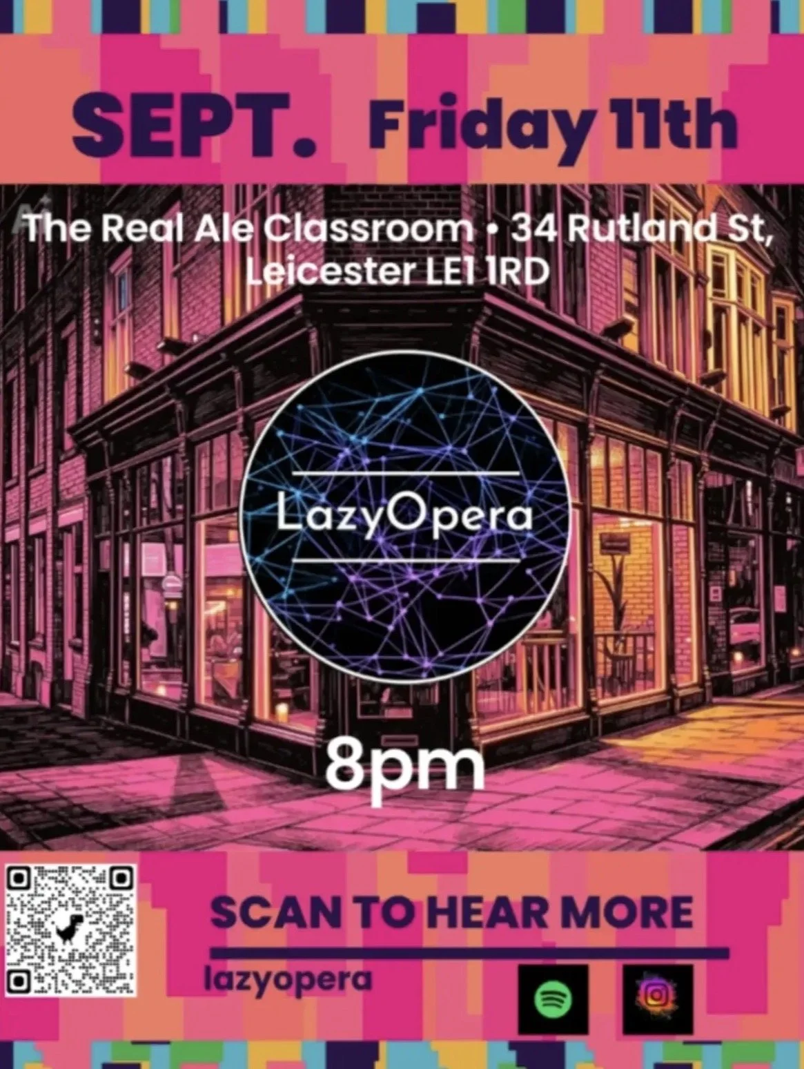 Friday 11th September - Lazy Opera