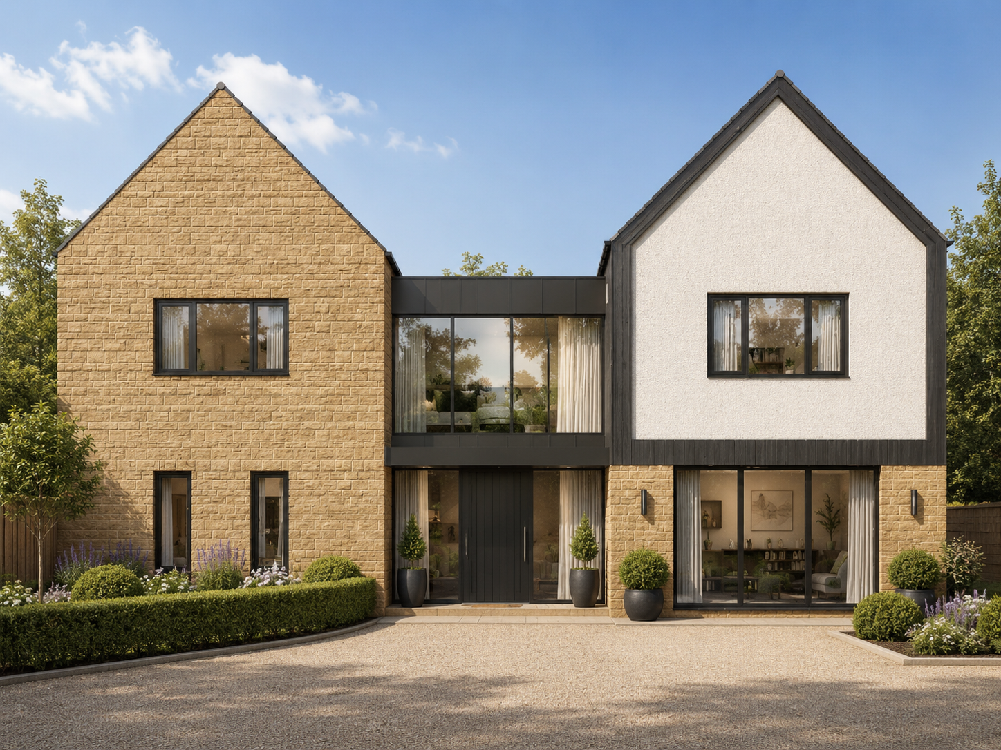 4 bedroom house elevation in Broadway Somerset