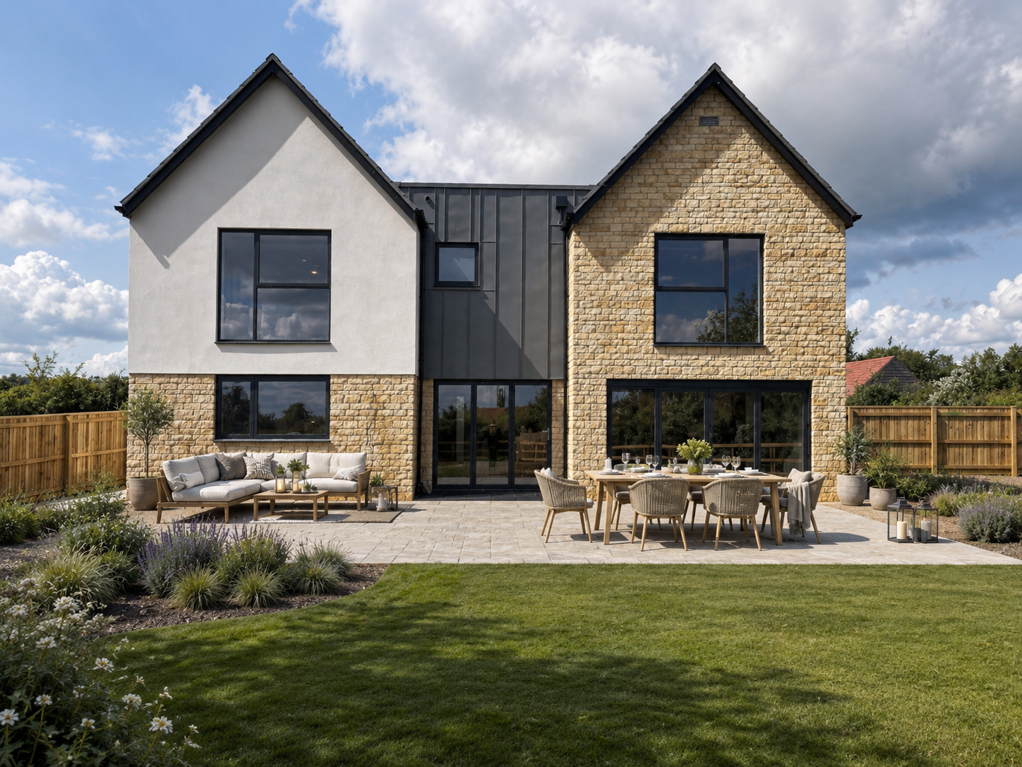 Luxury 4 bedroom home in the rolling hills of the Somerset countryside