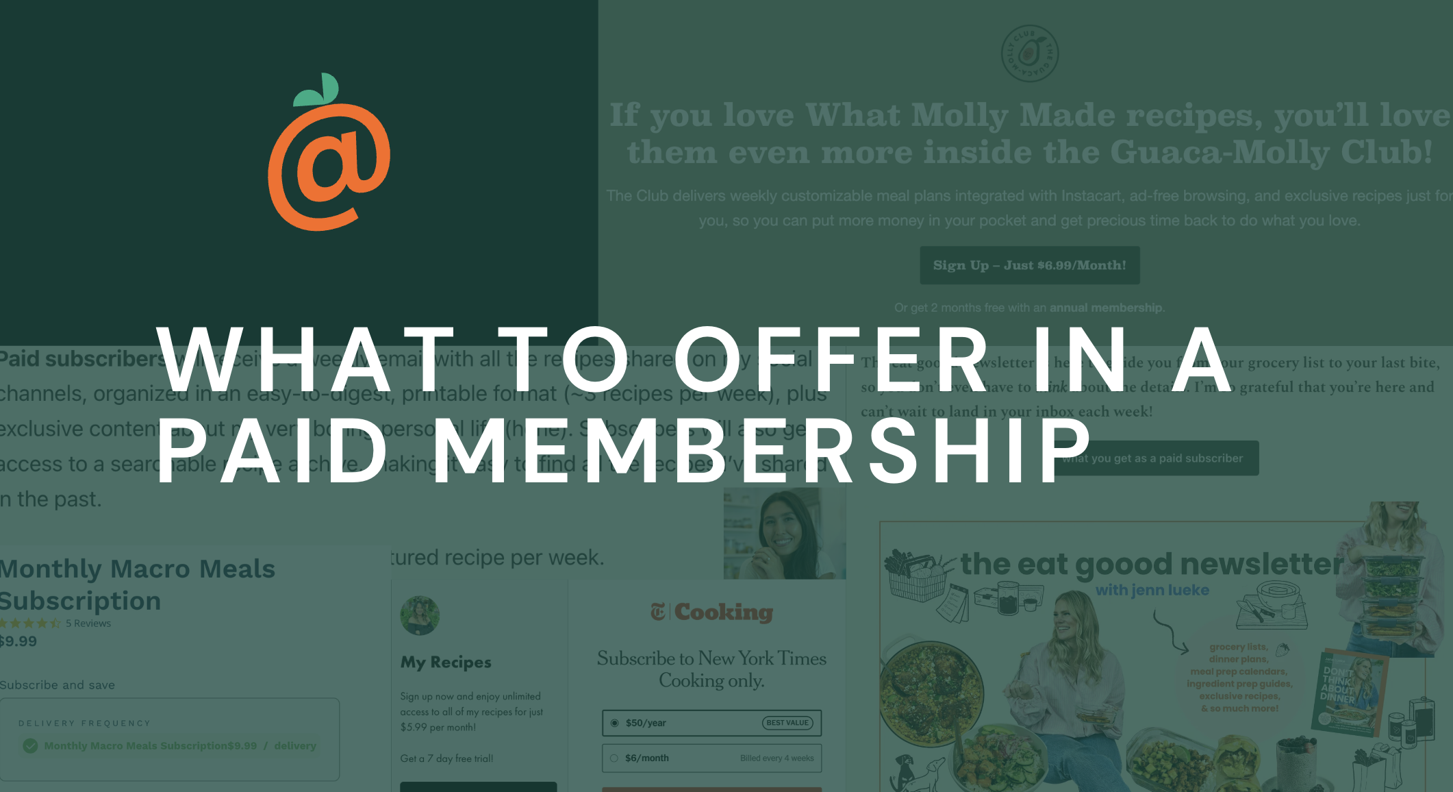 What to Include in Your Recipe Membership Site