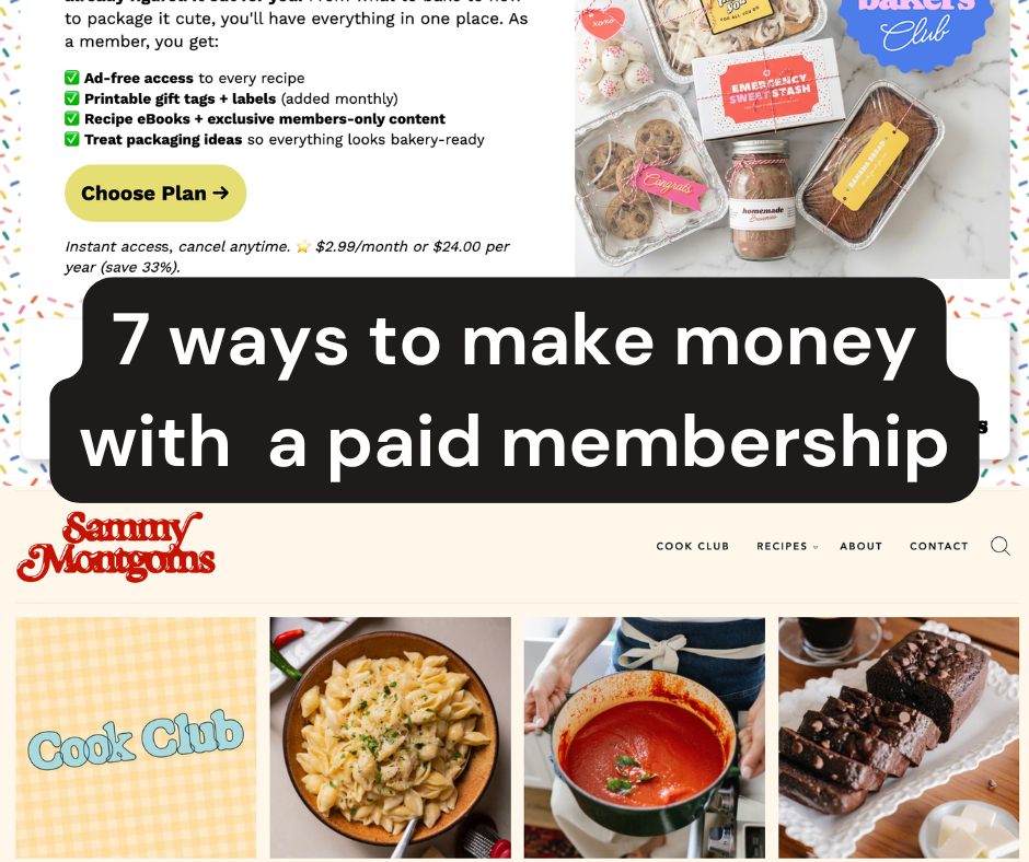 7 Ways to Make Money With Your Membership Site