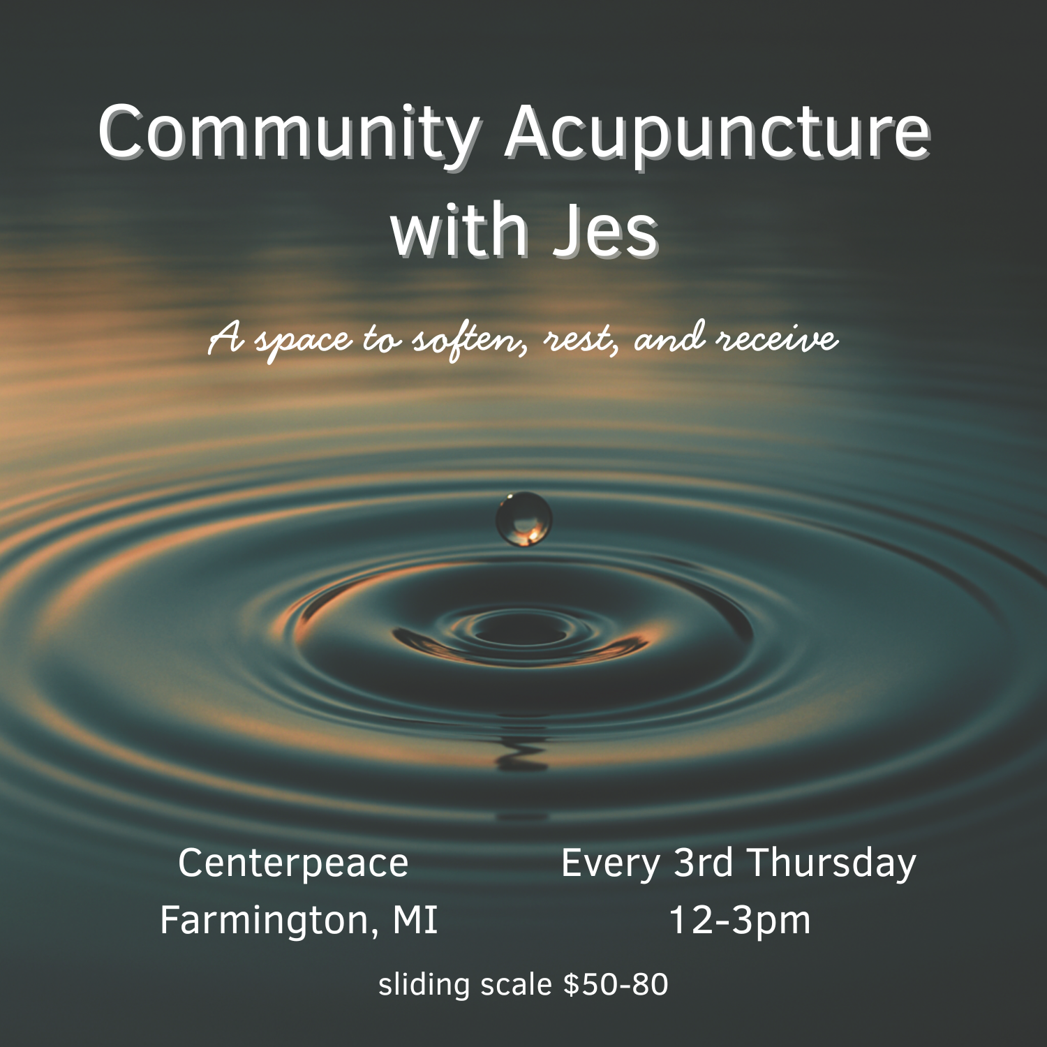 Community Acupuncture with Jes 