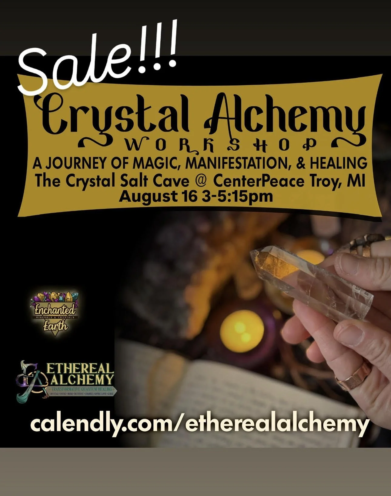 Crystal Alchemy: A Journey of Magic, Manifestation, and Healing Workshop