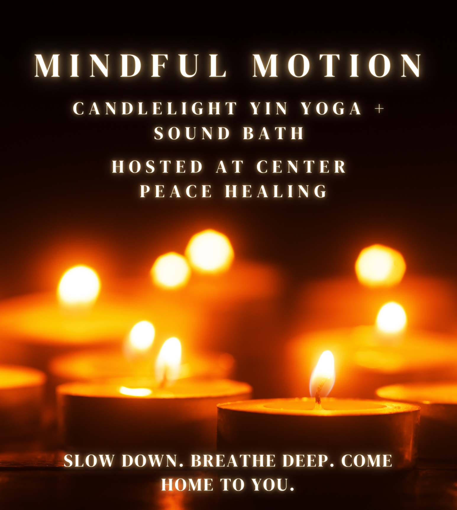 Candlelight Yin Yoga + Sound Bath