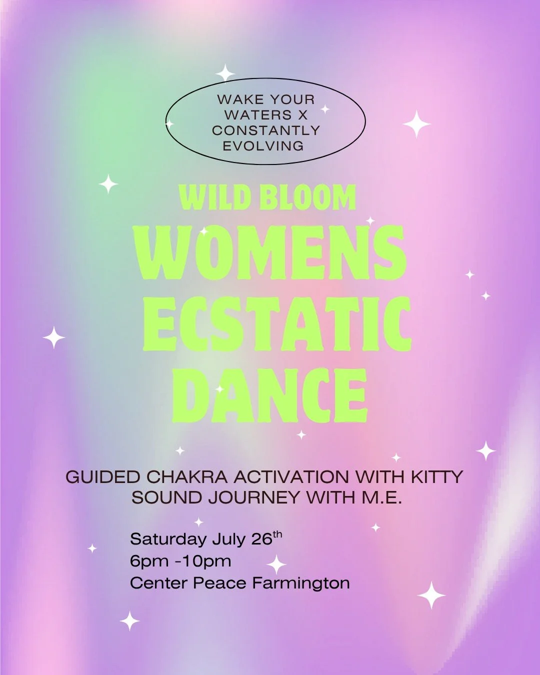 🌿 WILD BLOOM: WOMEN’S ECSTATIC DANCE JOURNEY