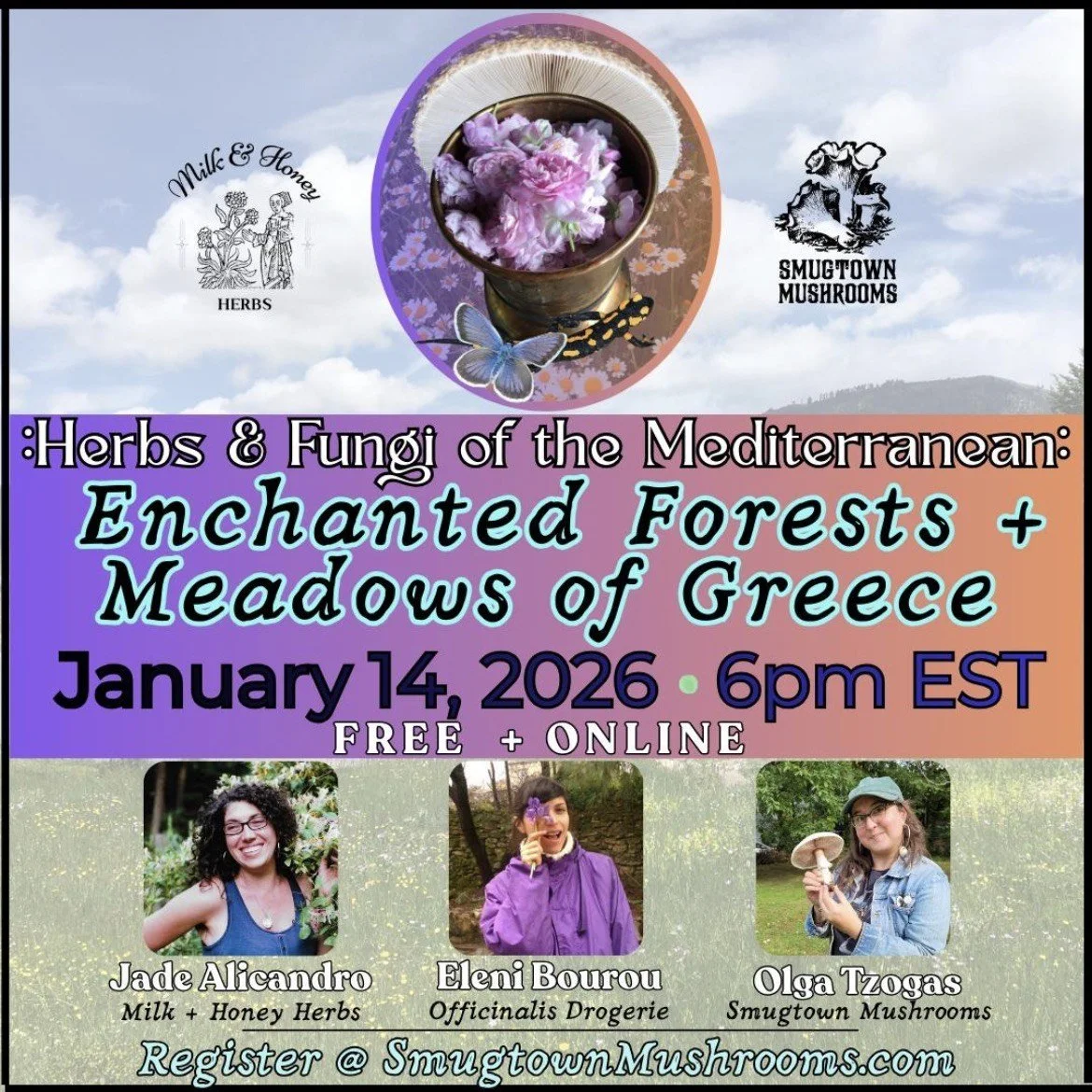 Herbs & Fungi of the Mediterranean: Enchanted Forests and Meadows of Greece