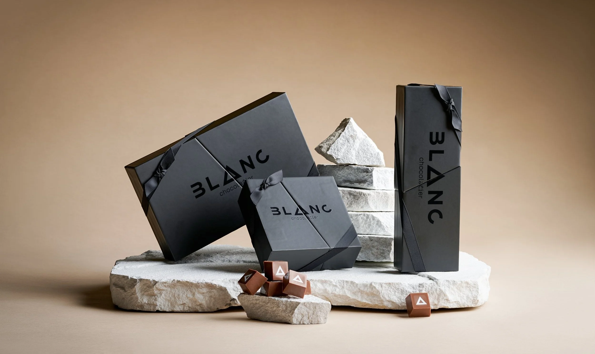 Blanc Chocolate Truffles, 8 pc. — Blanc Chocolatier