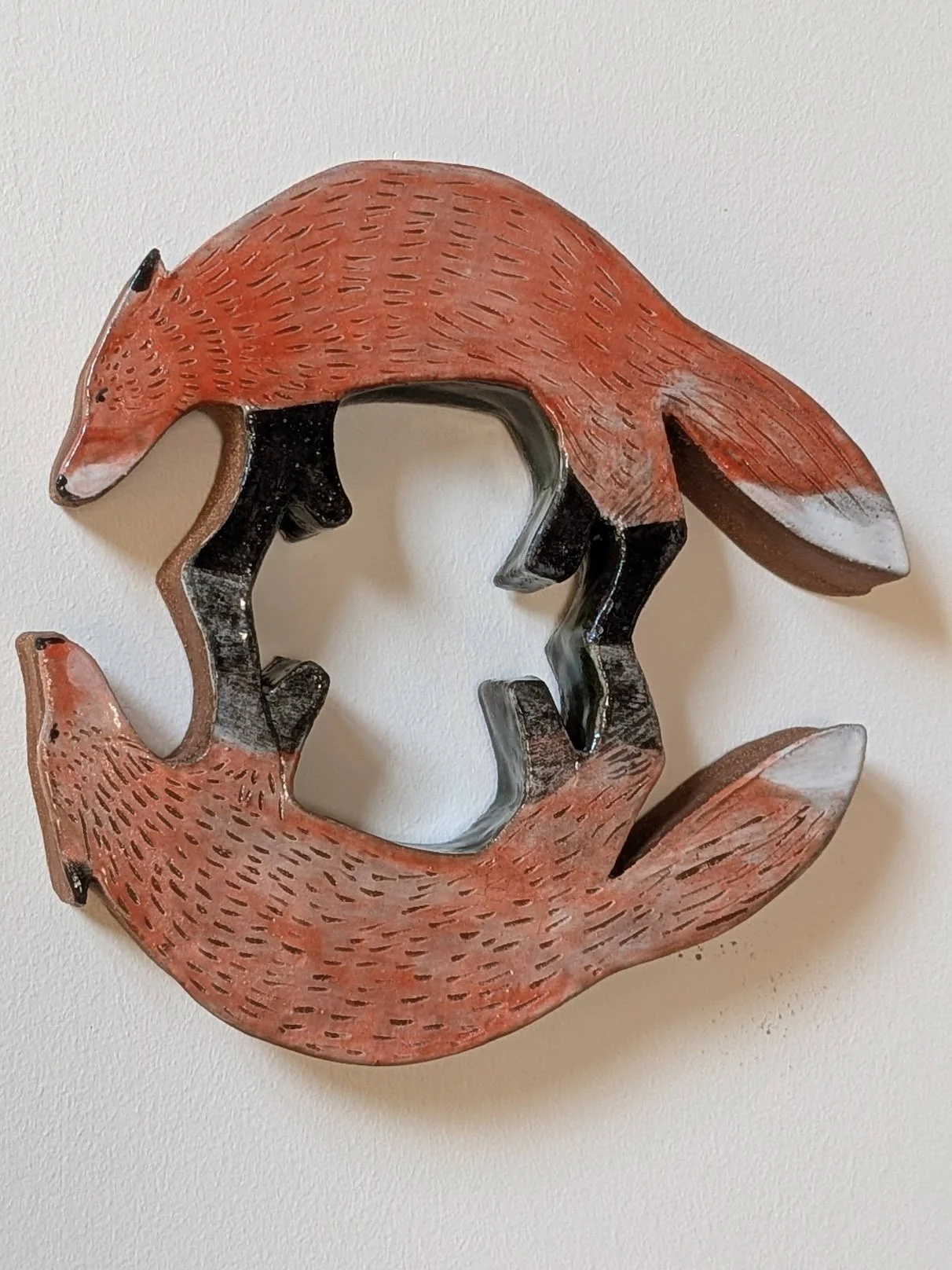 Fox Reflection
Ceramic
7.5"x7.5"x1"