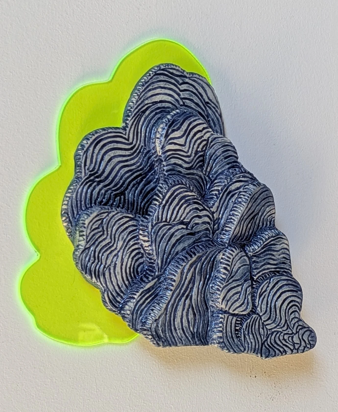 "Ambitions in Growth"
ceramic and colored plexiglass 8"x8"