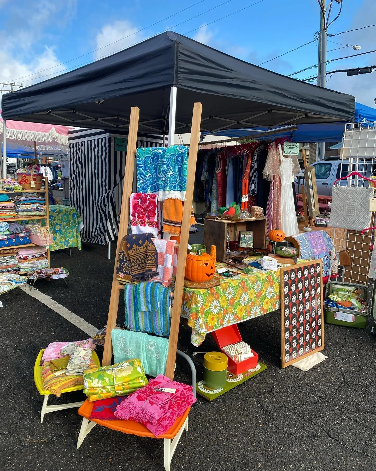 We are here!!! Come shop @fairfaxfunkyflea ☀️🛍️ 9am - 3pm