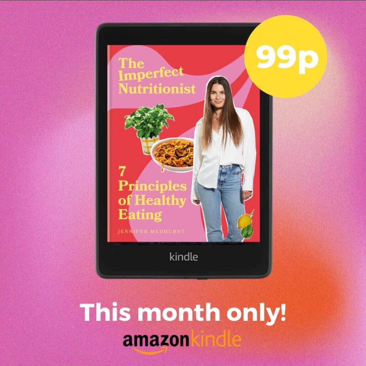 Are you looking to be healthier but without a massive lifestyle overhaul? Well my nutrition and recipe book is here to help you do just that! And it&rsquo;s only 99p on the Amazon kindle July sale at the moment. So grab your copy now!

It&rsquo;s a c