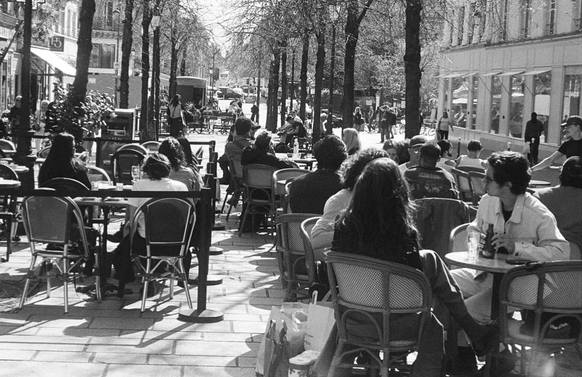 We&rsquo;re crushing on Paris and the weather this week. The patio is calling you ☎️ Grab some friends, wine is waiting 🍷