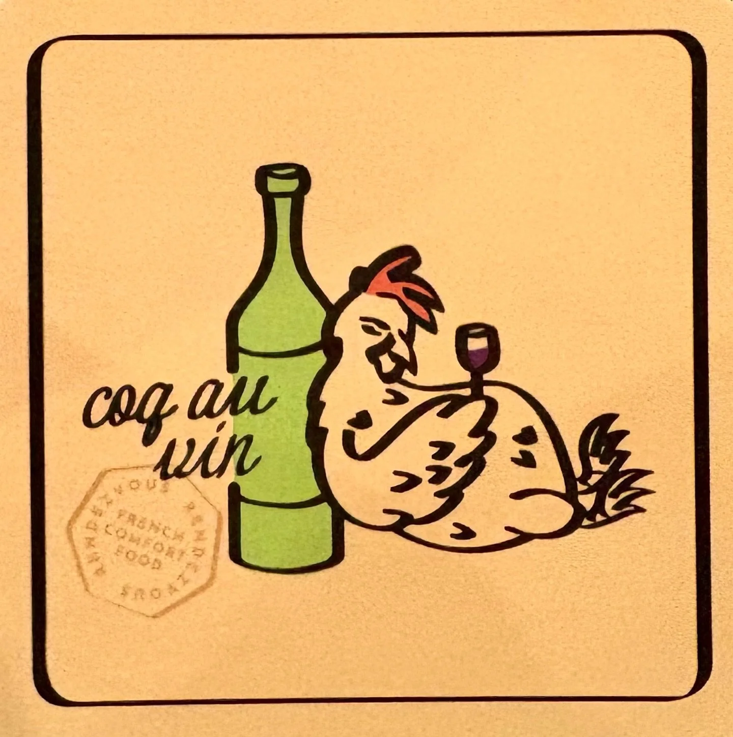 January 20 - 26 🍷 Restaurant week round one featuring Coq au Vin! R&eacute;galez-vous at RendezVous!