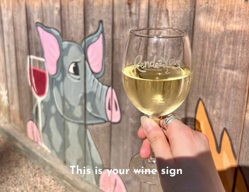 If you needed a sign, this is it. Mousse au Chocolat, Escargot,  Bubbles? You name it. Cheers to you.