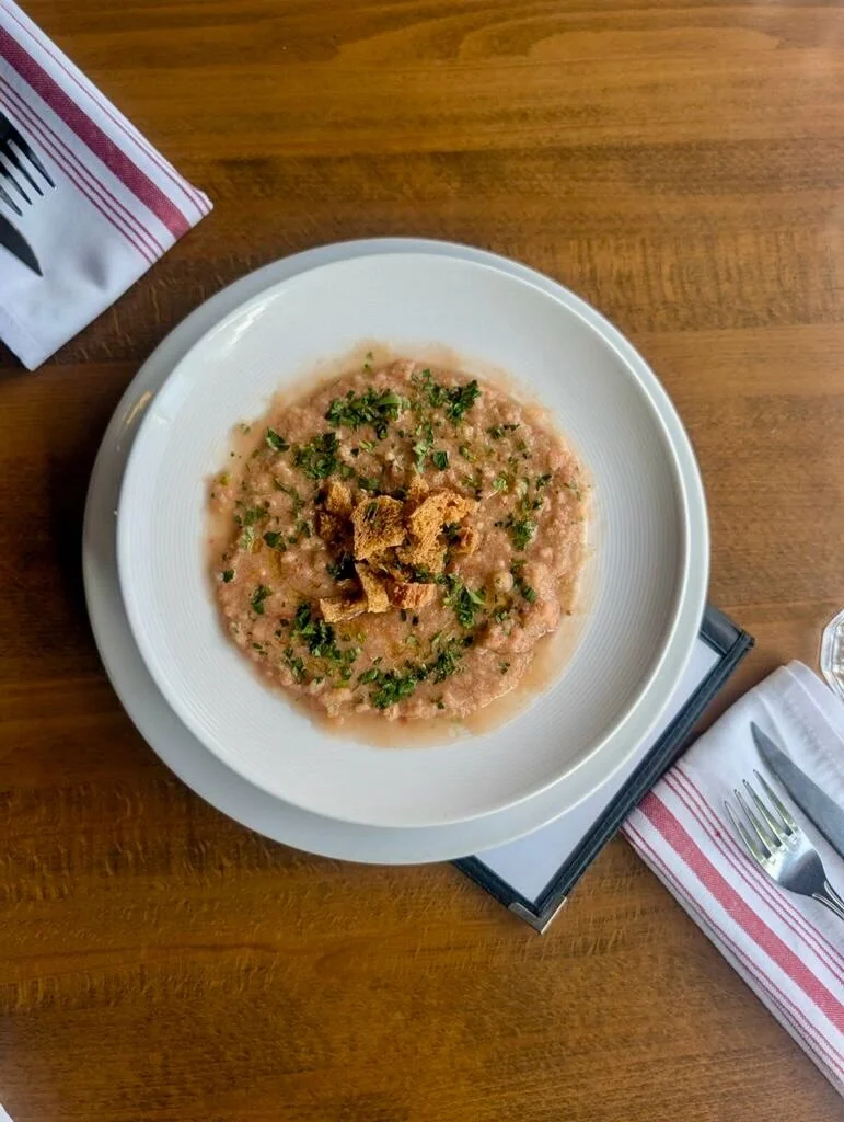 Pure French summer bliss is here 🇫🇷 Here&rsquo;s what&rsquo;s on special this weekend only&hellip; 

Summer Gazpacho:
Chilled tomato and vegetable soup with fresh basil, olive oil and croutons 

Poisson du Jour:
Salmon Cakes with fennel and celeria