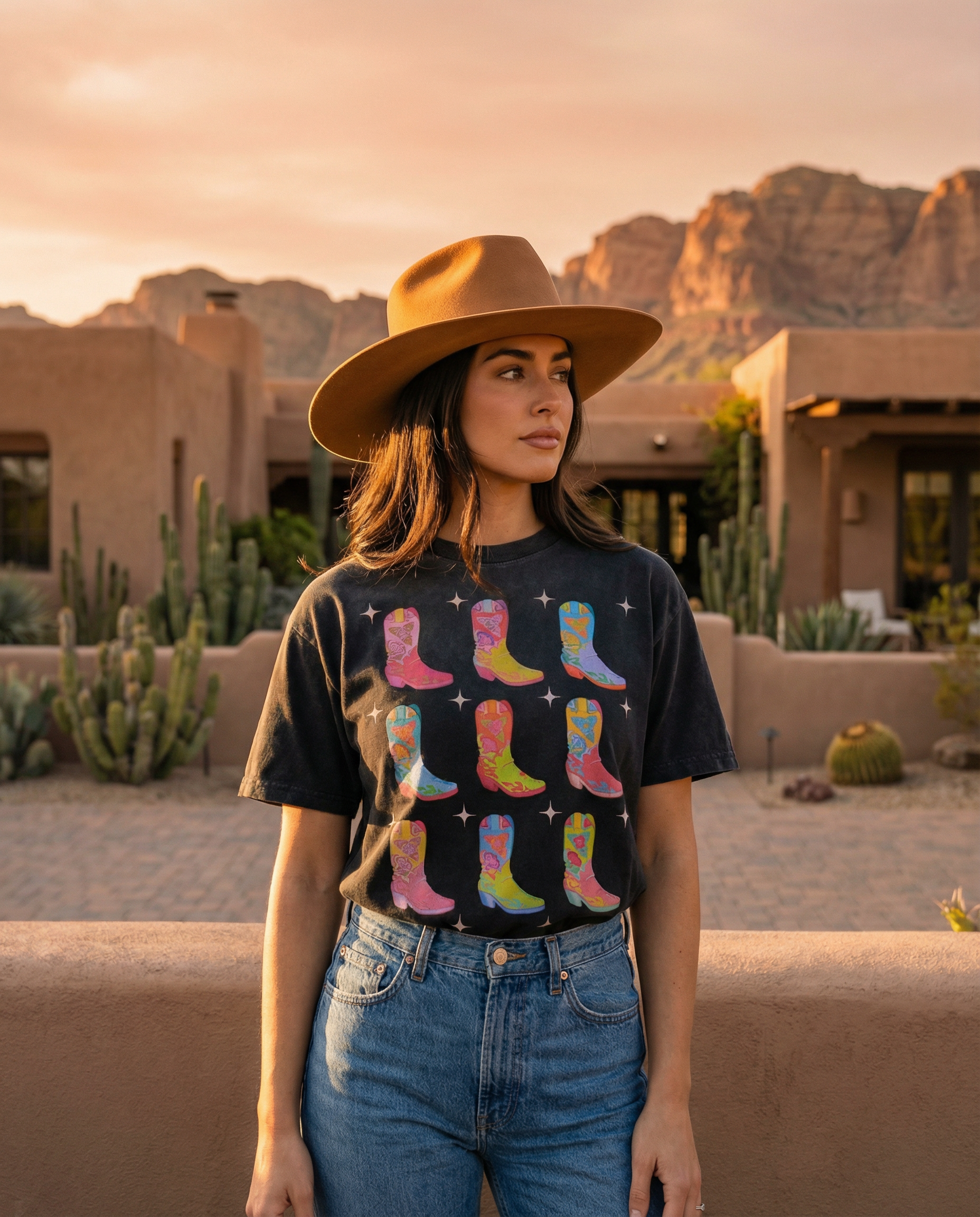 Fun Boots T-Shirt Oversized