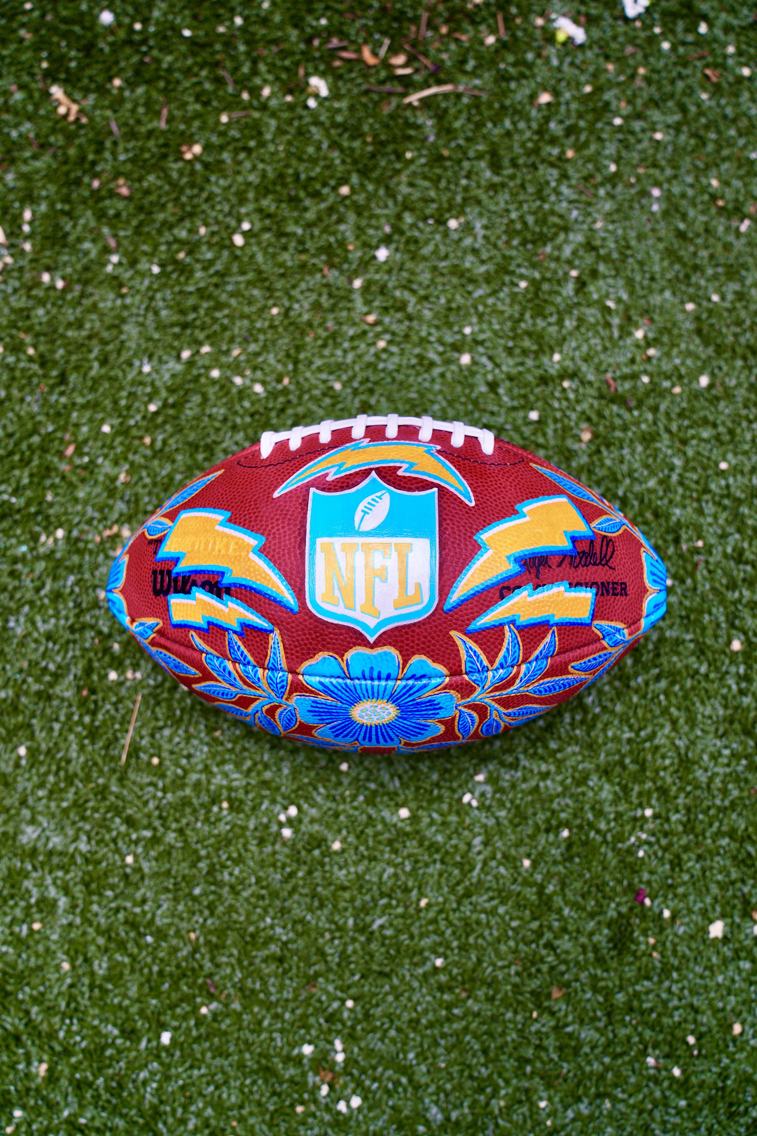 Commission LA Chargers Football Sara Baumann