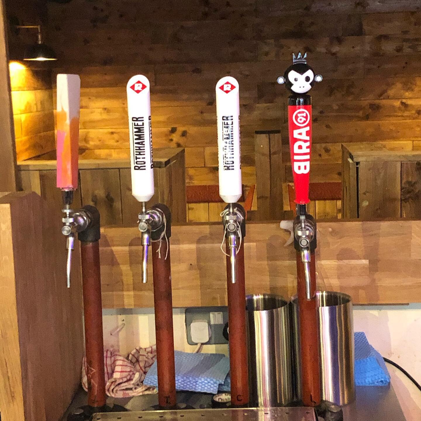 An awesome little line up. 🍺🍺🍺
@roth_beer_cl @bira91beer @shindiggerbrewingco 
Who joining us for a pint in @kingponggoosegreen later?
#altrincham #fridaynight #craftbeer #ipa