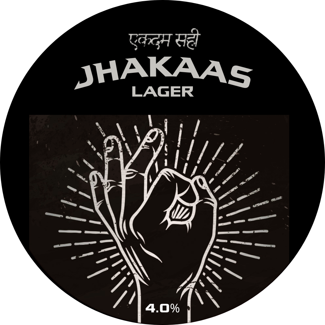 Jhakaas Lager 4.0% 50L £129.99