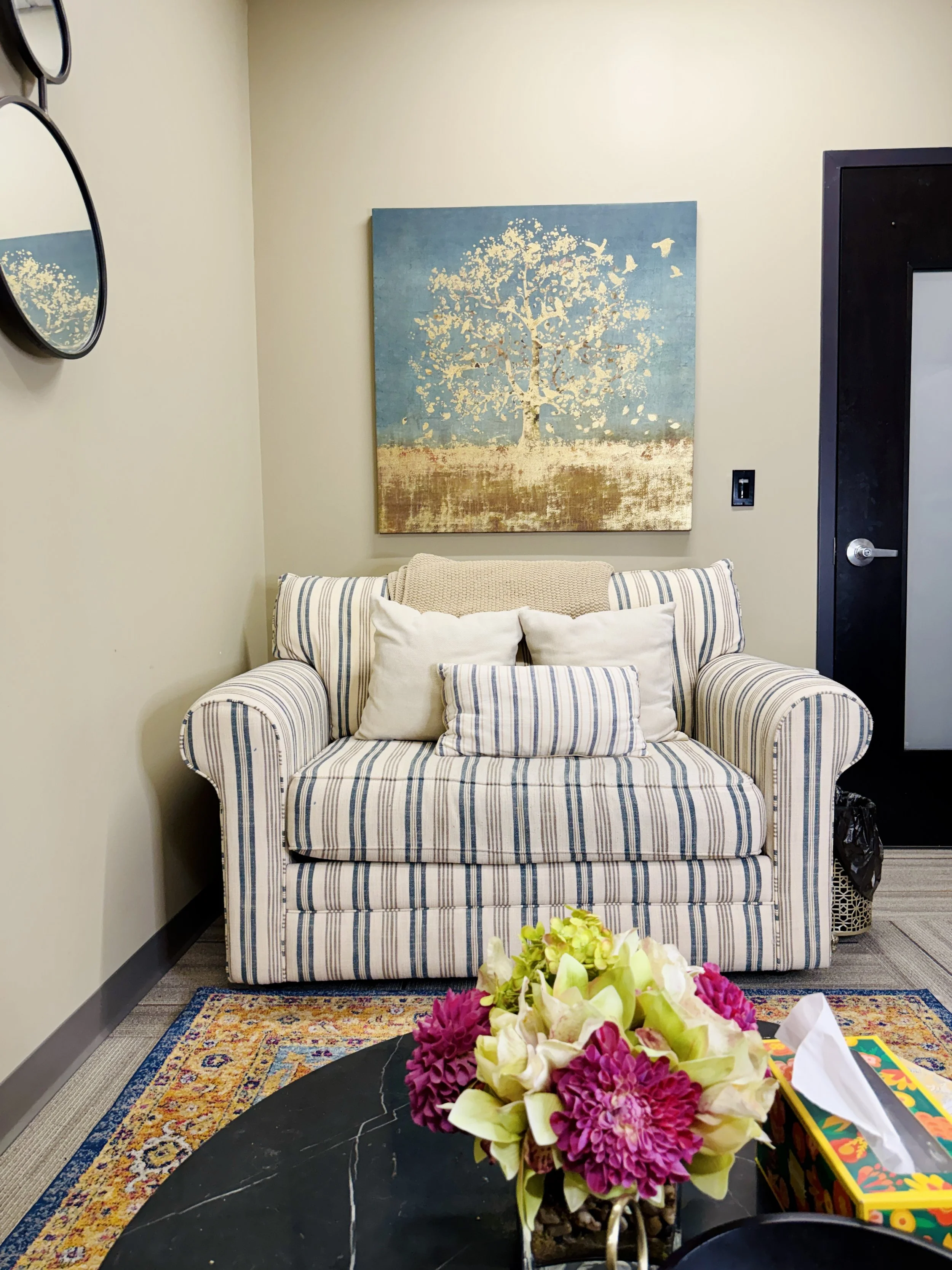 In person office at Thrively Co. NJ Counseling & Coaching in Parsippany NJ